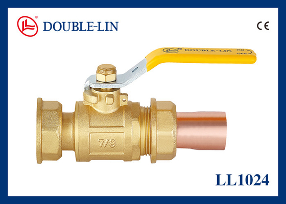 Collegamento 7/8" del filo valvole a gas d'ottone di x 28mm