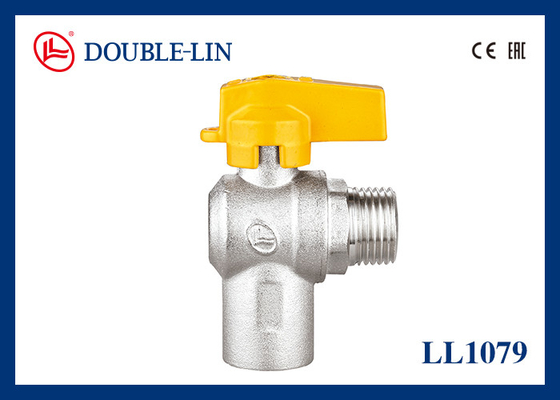 Maschio femminile F1/2 " valvole a gas della maniglia di alluminio x d'ottone di x M1/2»