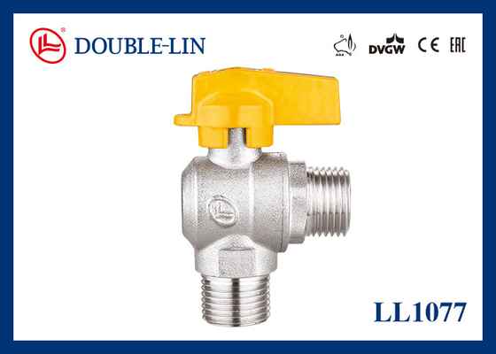 BS2779 Valvola a sfera a filo maschile X maschile della linea di gas