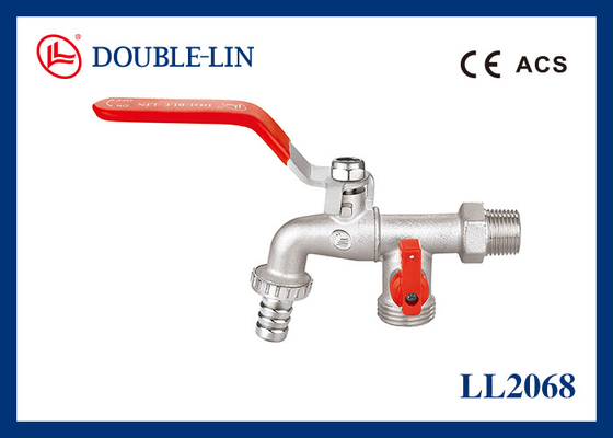Lavatrice 1/2» x 3/4" x 3/4" valvole d'ottone
