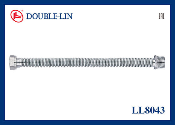 Tubo flessibile metallico corrugato in acciaio inox da 200CM