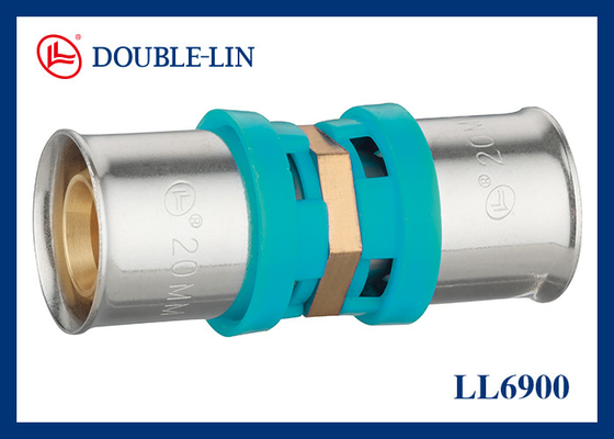 Fittings per presse in ottone a unione retta