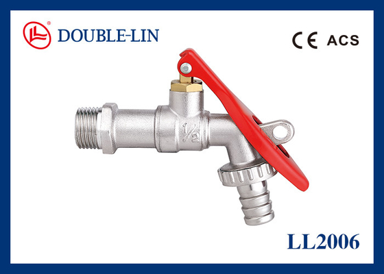 Manico in alluminio Bibcocks in ottone per ambienti ad alta pressione Pressione di lavoro 16 bar