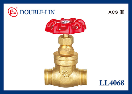 Nessuna perdita maschio X maschio 1/2 "-1" Valvole di porta in ottone LL4068