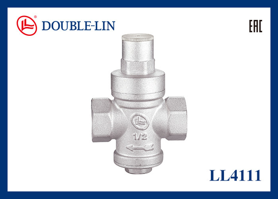 1/2" 3/4" Valvola riduttrice di pressione PN16 ISO228 Thread 0°C a 80°C Pressione di lavoro