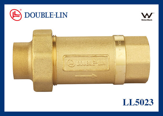 Valvola di controllo doppia in ottone 3/4"×3/4" DIN259 Thread 16 Bar 120°C