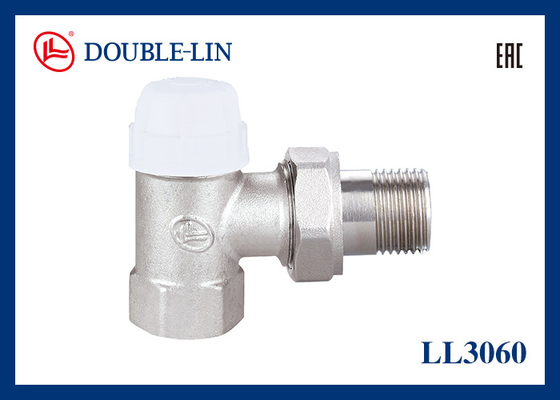 Valvole termostatiche angolari filettatura DIN259 32℉ a 248℉ Temperatura di esercizio 145 PSI