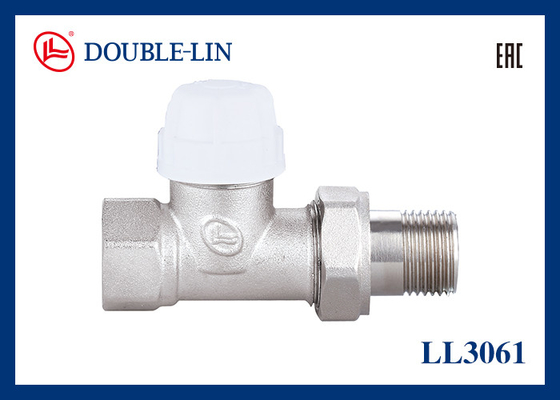 Valvole Termostatiche Diritte 10 Bar Pressione di Esercizio 0℃ a 120℃ Temperatura di Esercizio