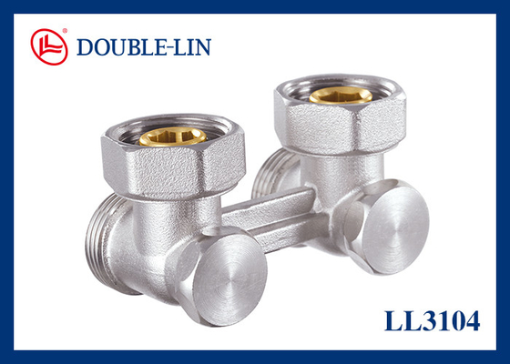 Valvole a due tubi angolari F3/4'' X M3/4" filettatura ISO228