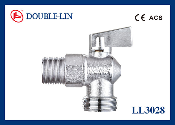 10 Bar Brass Angle Valves for Washing Machine with High Precision Machining and Ergonomic Design