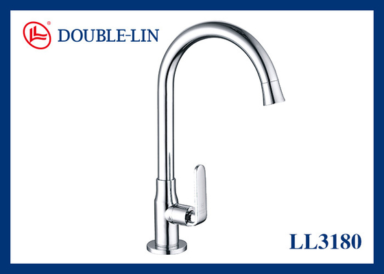 Long-Lasting Performance Brass Angle Valves for Kitchen Faucet Chrome Plated and Single Way