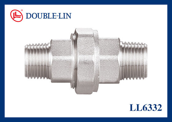 DIN 259 Maschio X Maschio HPB 57-3 1 Inch Brass Union