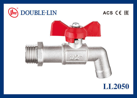 Tipo norma d'ottone di alluminio di T del rubinetto BS2779 della busbana francese della maniglia ISO228