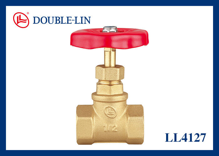 Valvole di arresto in ottone femminile X femminile senza perdite