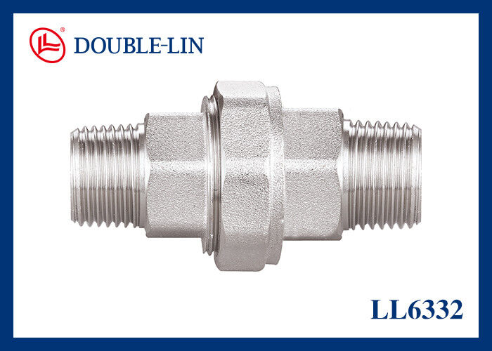 DIN 259 Maschio X Maschio HPB 57-3 1 Inch Brass Union