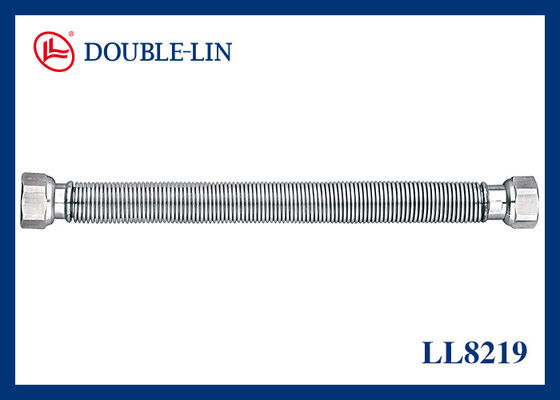 Tubo flessibile in acciaio inox intrecciato F3/4" x F3/4" femmina X femmina